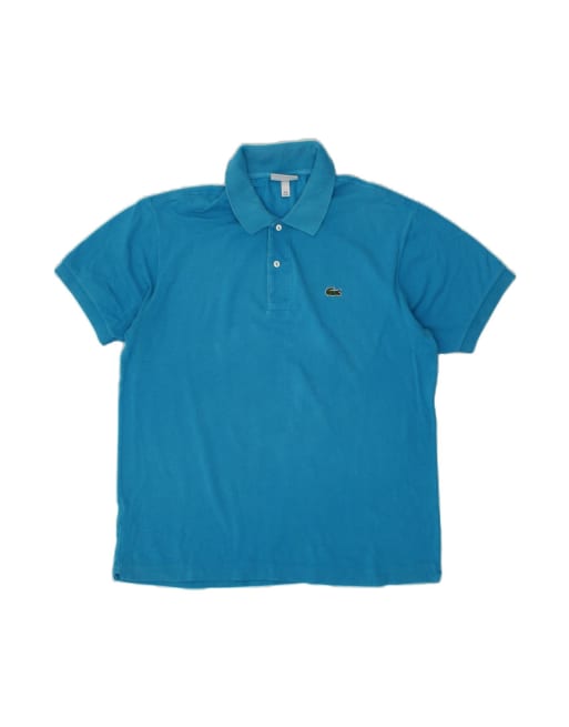 Vintage Lacoste Classic Fit Polo Shirt Size 6 XL In Blue