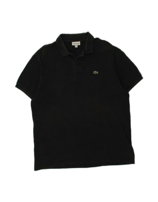 Vintage Lacoste Classic Fit Polo Shirt Size 7 2XL In Grey