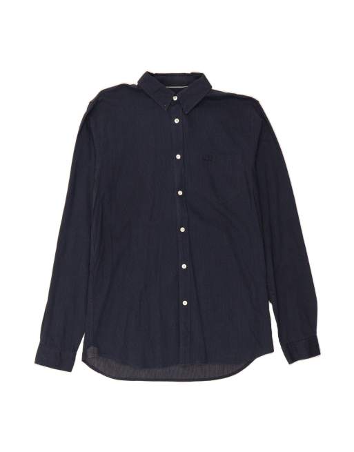 Vintage Lacoste Fit Shirt Size 40 Medium In Blue Spotted