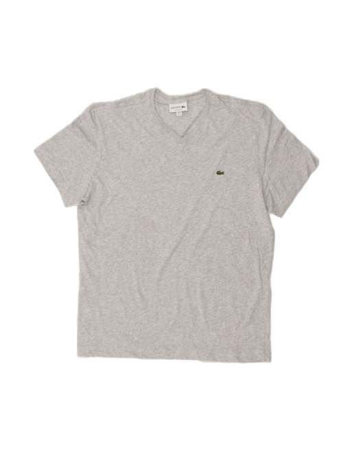 Vintage Lacoste Fit T-shirt Top Size 5 Large In Grey