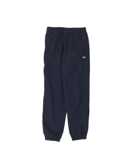 Vintage Lacoste Fit Tracksuit Trousers Joggers Size 2 XS In Blue