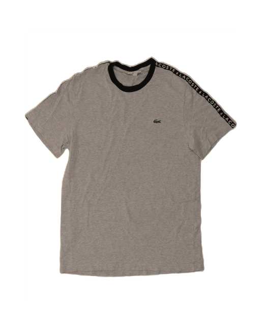 Vintage Lacoste Graphic T-shirt Top Size 5 Large In Grey