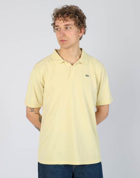 Vintage Lacoste l t-shirt in yellow - view 1
