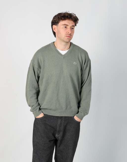 Vintage Lacoste m sweatshirt in light green