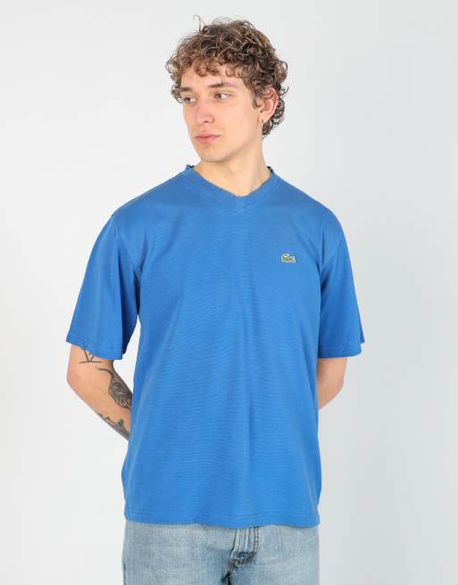 Vintage Lacoste m t-shirt in blue