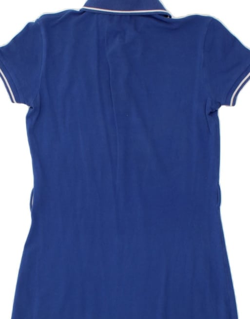 Vintage Lacoste Polo Dress Size 34 Small In Blue, 4 of 4