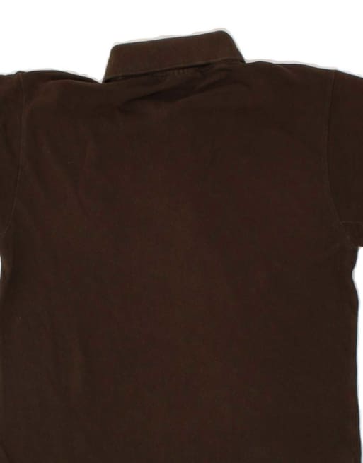 Vintage Lacoste Polo Shirt Size 2 XS In Brown, 4 of 4
