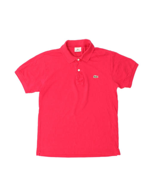 Vintage Lacoste Polo Shirt Size 3 Small In Pink