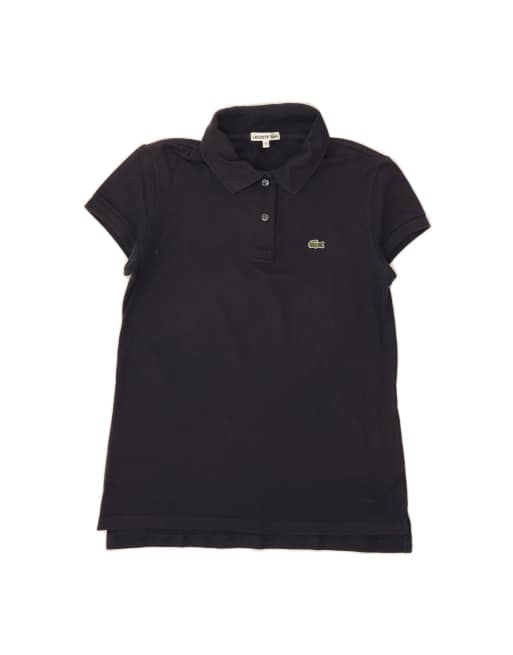 Vintage Lacoste Polo Shirt Size 38 Medium In Blue