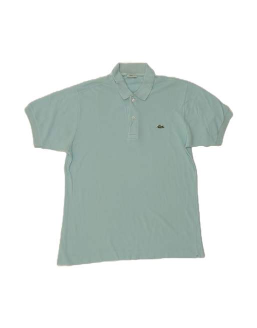 Vintage Lacoste Polo Shirt Size 4 Medium In Blue