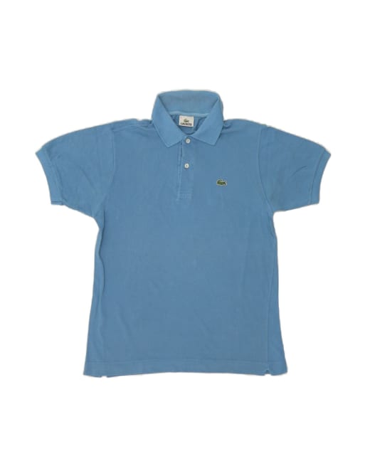 Vintage Lacoste Polo Shirt Size 4 Medium In Blue