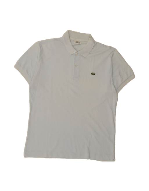 Vintage Lacoste Polo Shirt Size 4 Medium In Blue