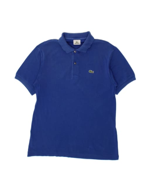 Vintage Lacoste Polo Shirt Size 4 Medium In Blue
