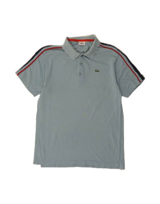 Vintage Lacoste Polo Shirt Size 4 Medium In Blue