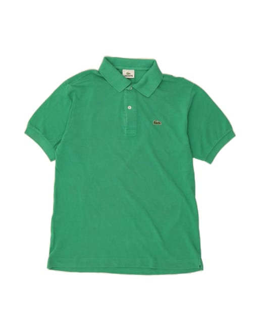 Vintage Lacoste Polo Shirt Size 4 Medium In Green