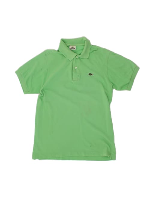 Vintage Lacoste Polo Shirt Size 4 Medium In Green