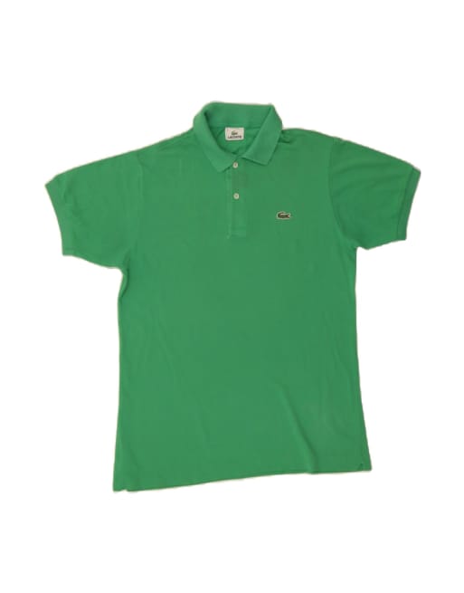 Vintage Lacoste Polo Shirt Size 4 Medium In Green