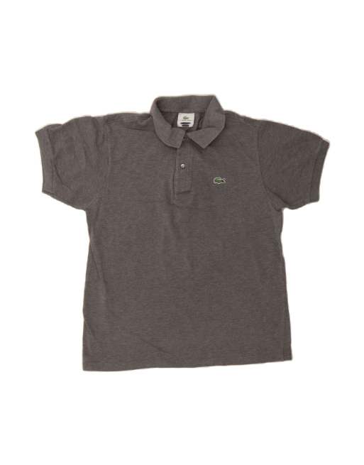 Vintage Lacoste Polo Shirt Size 4 Medium In Grey