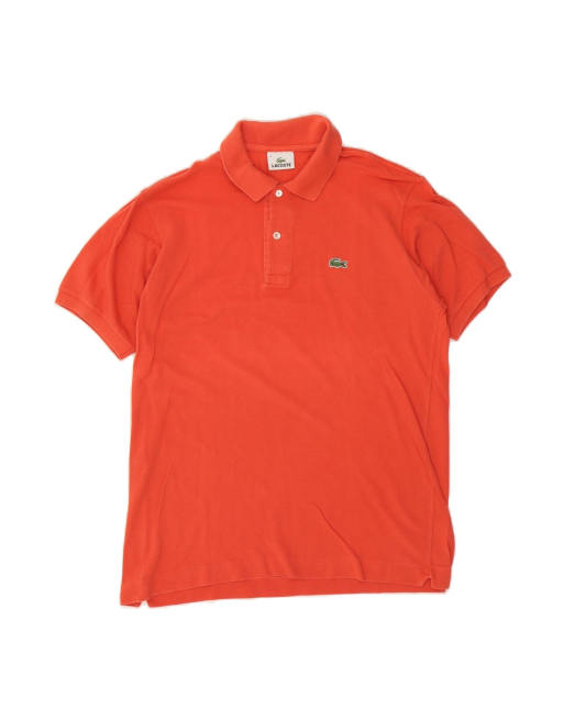Vintage Lacoste Polo Shirt Size 4 Medium In Orange