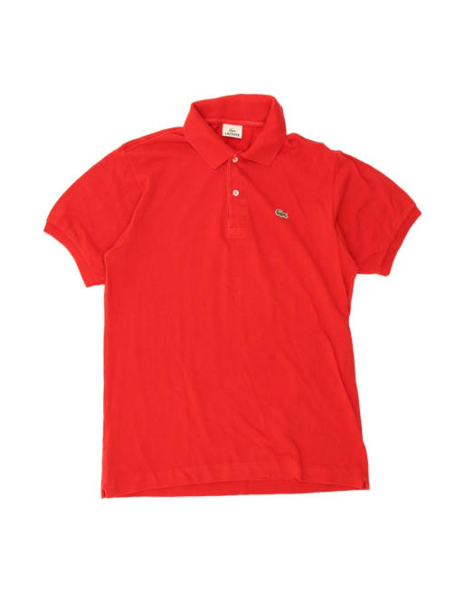 Vintage Lacoste Polo Shirt Size 4 Medium In Red