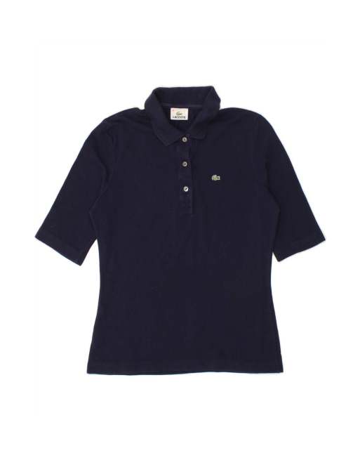 Vintage Lacoste Polo Shirt Size 40 Medium In Blue