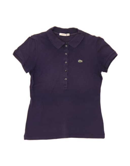 Vintage Lacoste Polo Shirt Size 40 Medium In Blue