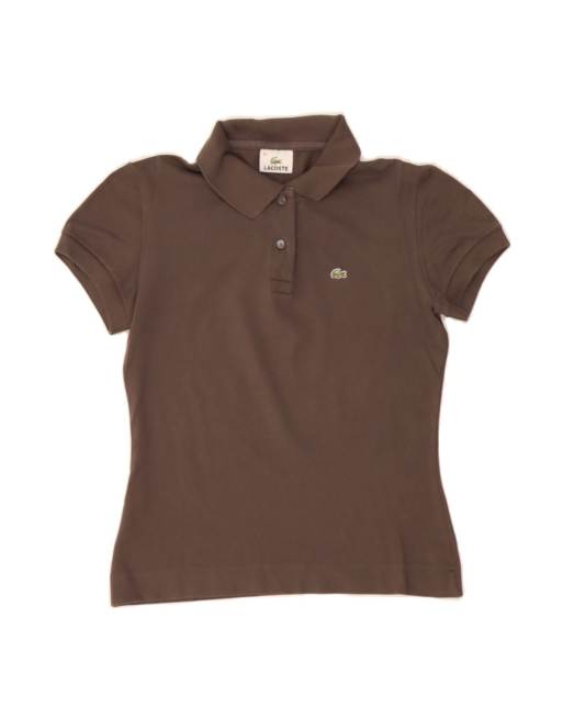 Vintage Lacoste Polo Shirt Size 40 Medium In Grey