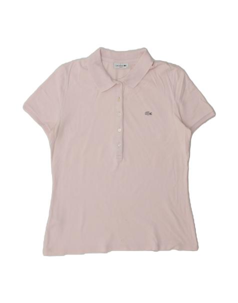 Vintage Lacoste Polo Shirt Size 42 Large In Pink - view 1