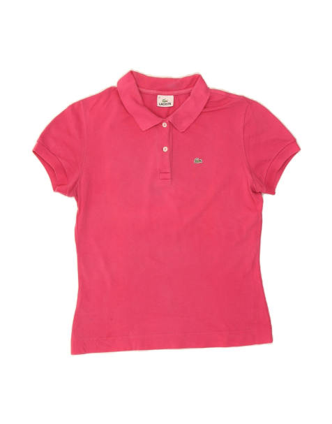 Vintage Lacoste Polo Shirt Size 46 XL In Pink - view 1