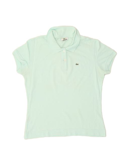 Vintage Lacoste Polo Shirt Size 46 XL In Turquoise