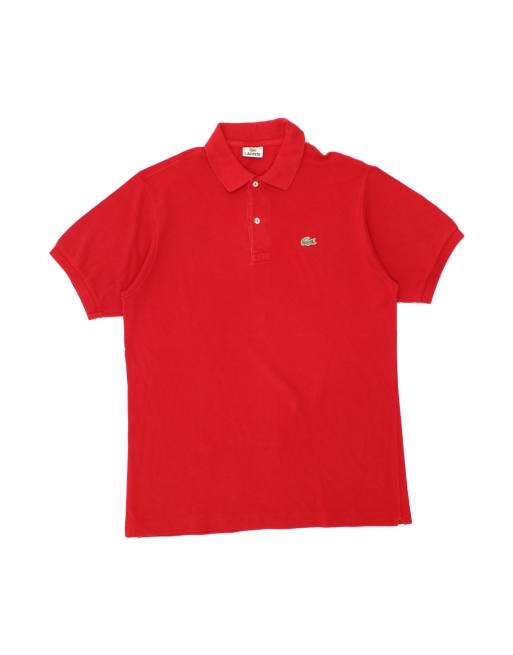 Vintage Lacoste Polo Shirt Size 5 Large In Red