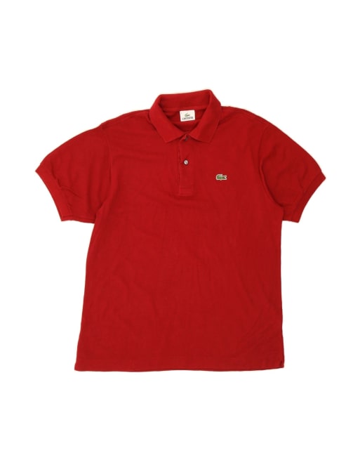 Vintage Lacoste Polo Shirt Size 5 Large In Red