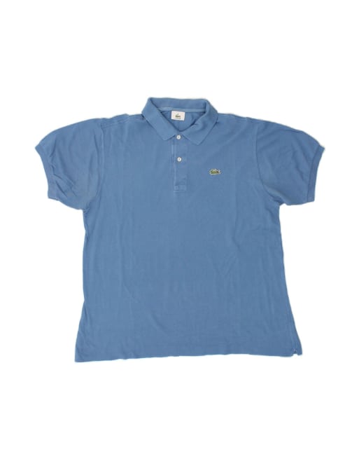 Vintage Lacoste Polo Shirt Size 6 XL In Blue