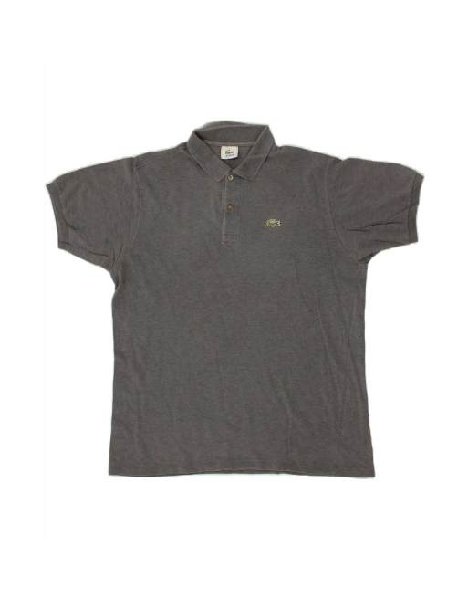 Vintage Lacoste Polo Shirt Size 6 XL In Grey