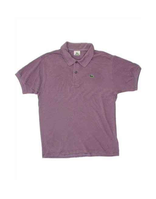 Vintage Lacoste Polo Shirt Size 6 XL In Purple