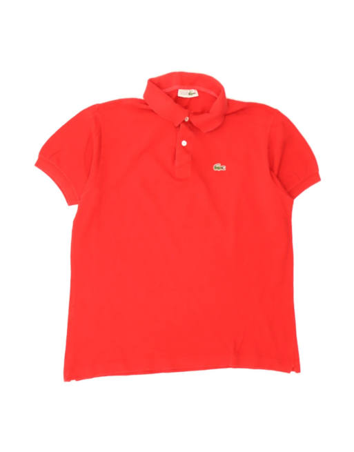 Vintage Lacoste Polo Shirt Size 6 XL In Red Classic