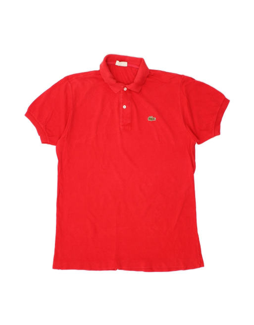 Vintage Lacoste Polo Shirt Size 6 XL In Red