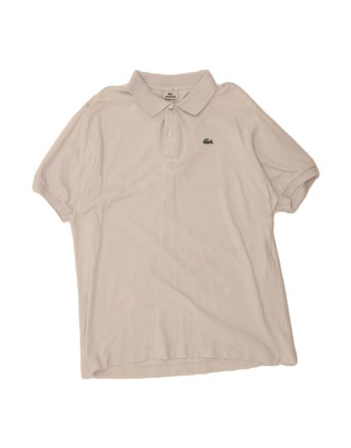 Vintage Lacoste Polo Shirt Size 6 XL In White