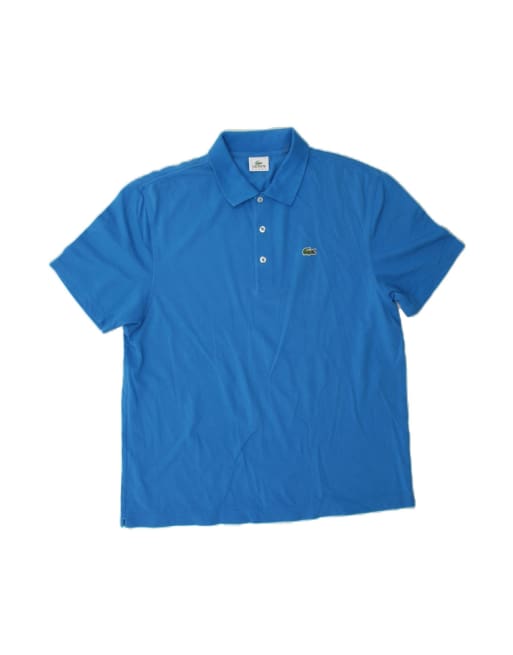 Vintage Lacoste Polo Shirt Size 7 2XL In Blue