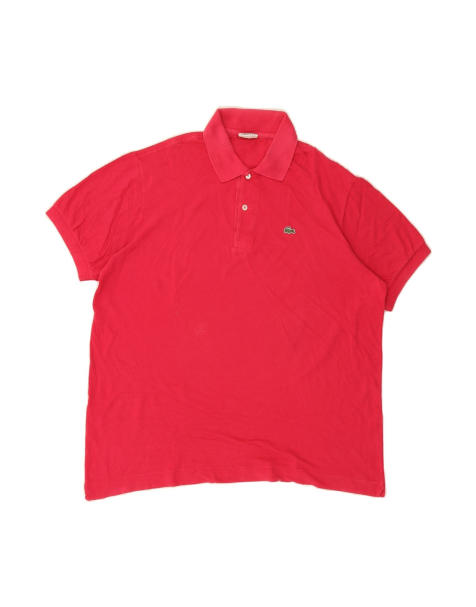 Vintage Lacoste Polo Shirt Size 7 2XL In Pink - view 1