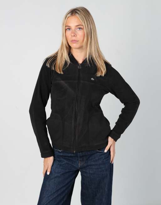 Vintage Lacoste s fleece in black