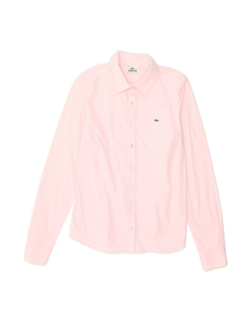 Vintage Lacoste Shirt Size 38 Medium In Pink