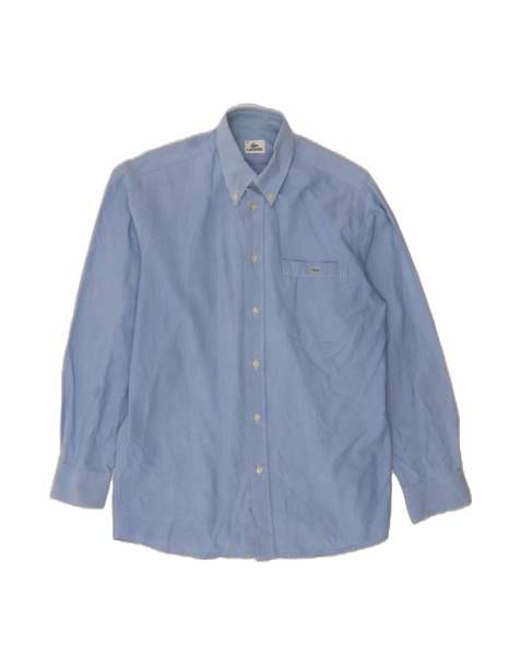 Vintage Lacoste Shirt Size 39 Medium In Blue - view 1