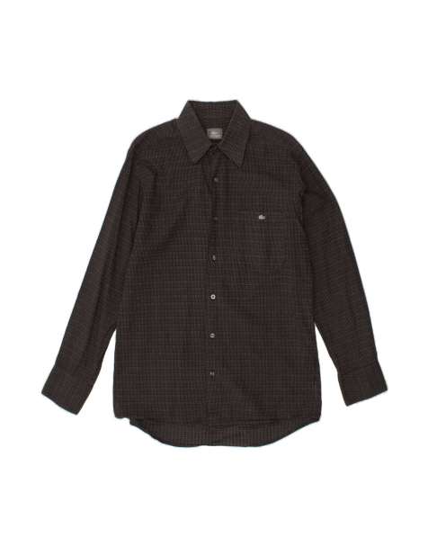 Vintage Lacoste Shirt Size 40 Medium In Grey Geometric - view 1