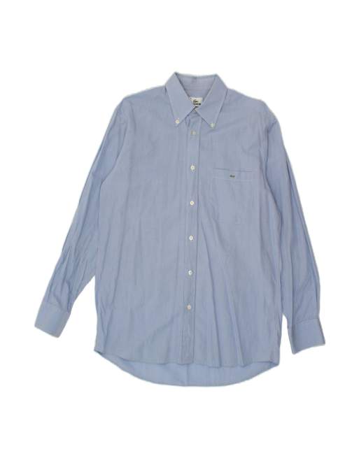 Vintage Lacoste Shirt Size 41 Large In Blue