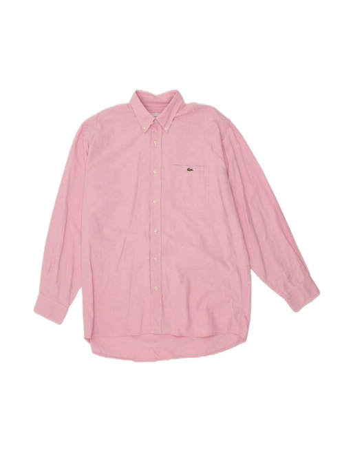 Vintage Lacoste Shirt Size 41 Large In Pink