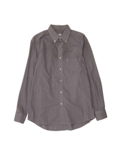 Vintage Lacoste Shirt Size 42 Large In Blue Gingham - view 1