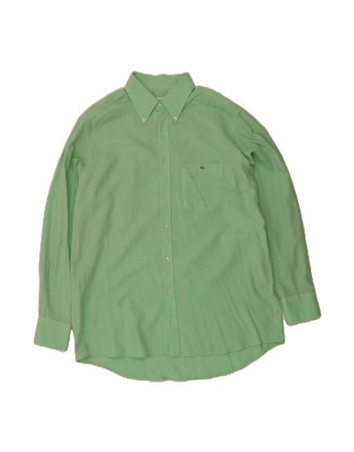 Vintage Lacoste Shirt Size 45 2XL In Green