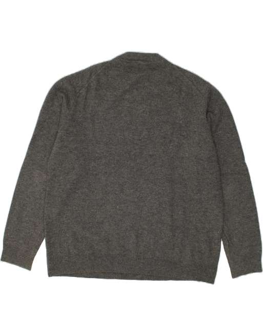 Vintage Lacoste Size 2XL Crew Neck Jumper Sweater in Grey, 2 of 4