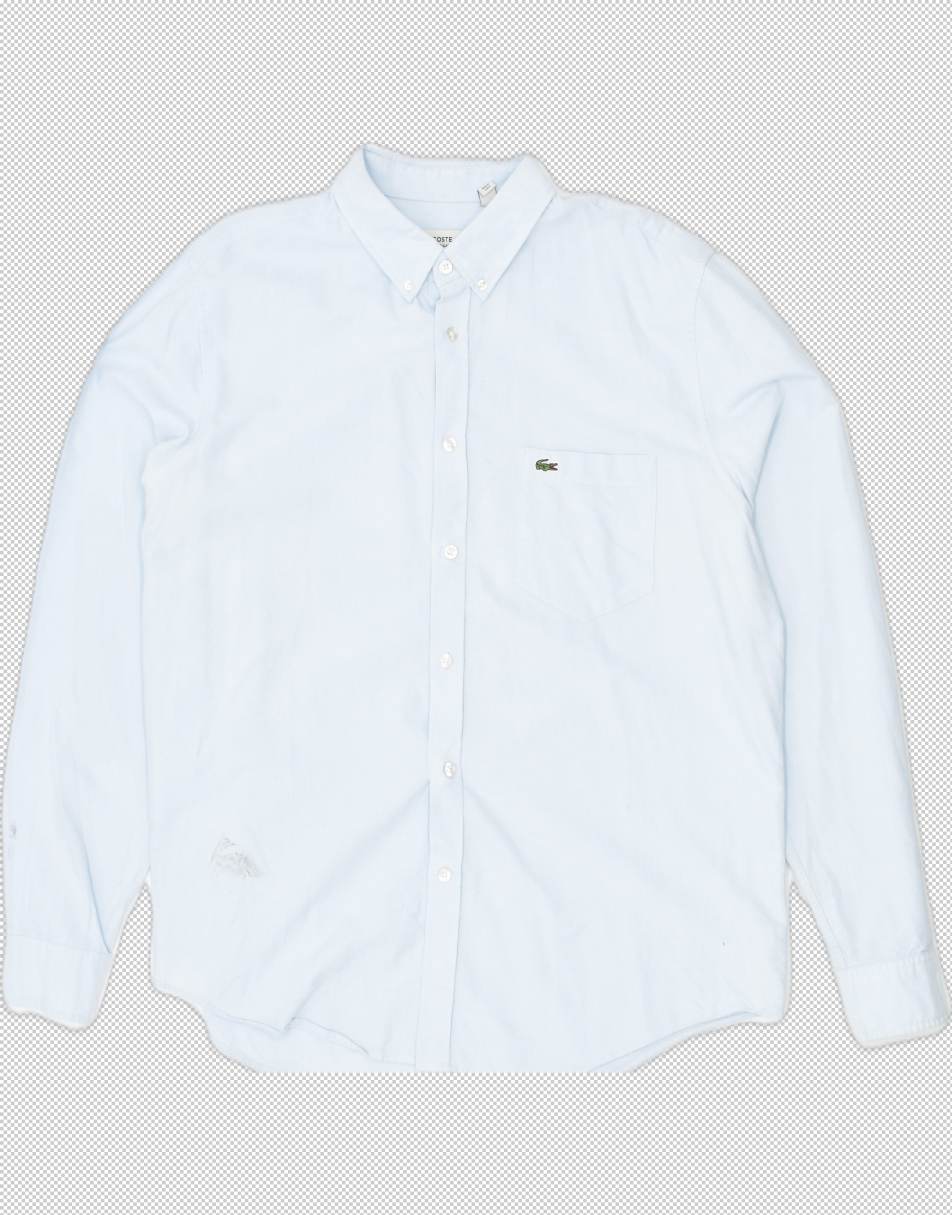 Vintage Lacoste Size 2XL Shirt in blue